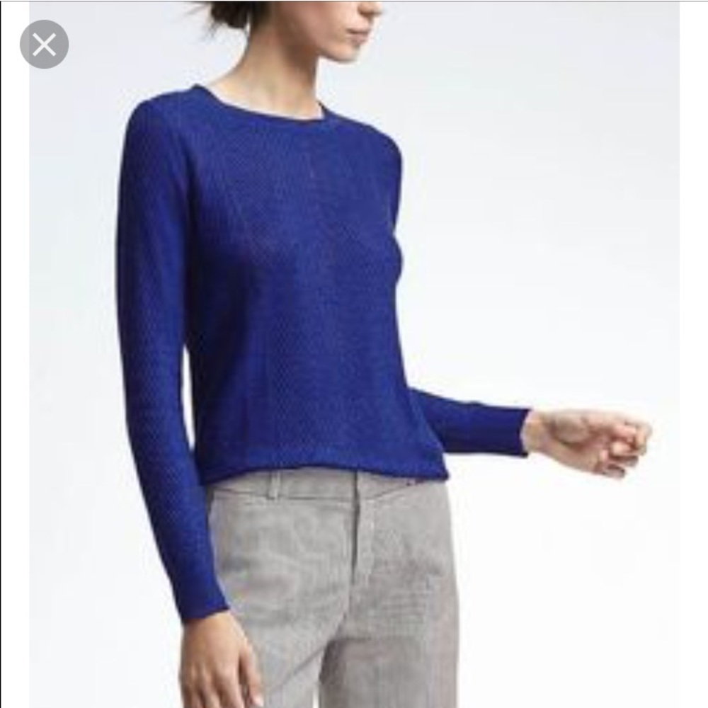 Banana Republic Chevron Stitch Sweater